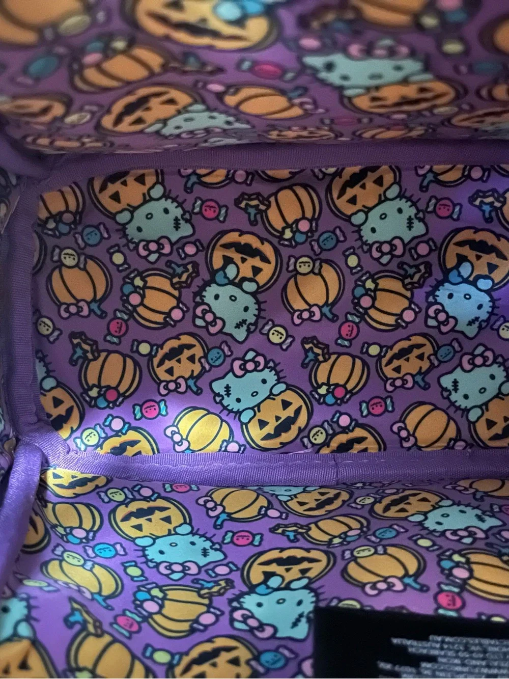 Loungefly Sanrio Hello Kitty Frankenstein Pumpkin Mini Backpack NWT